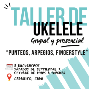 TALLER DE PUNTEOS, ARPEGIOS Y FINGERSTYLE