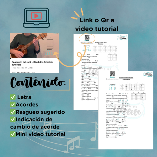 "Cancionero para ukelele: Rock Nacional 1" - Imagen 3